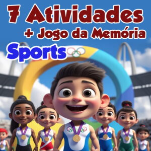 SPORTS - 7 ATIVIDADES + JOGO DA MEMÓRIA