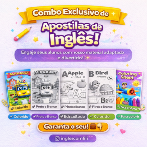 APOSTILAS DE INGLÊS COM ATIVIDADES ADAPTADAS