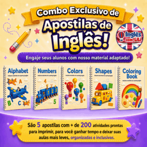 APOSTILAS DE INGLÊS COM ATIVIDADES ADAPTADAS