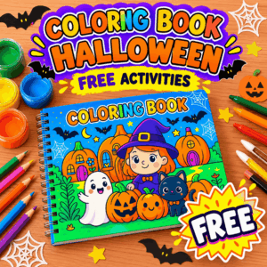 FREE ACTIVITY – HALLOWEEN COLORING BOOK