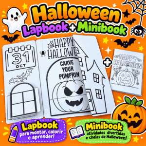 HALLOWEEN LAPBOOK + MINIBOOK